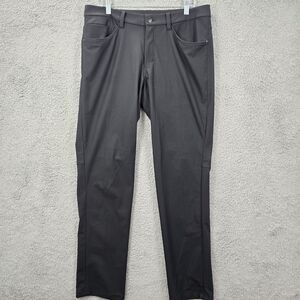 Lululemon Men's Black Warpstreme Pants SIze 34x32